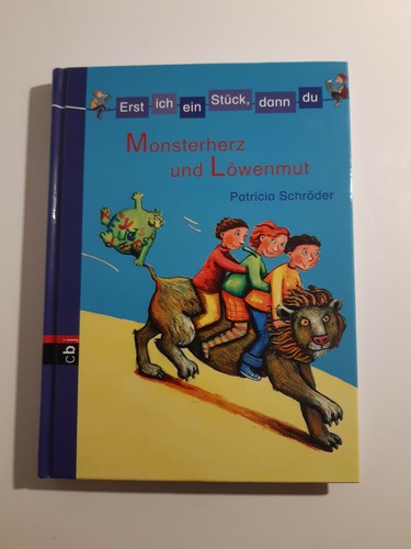 Monsterherz und löwenmut - monsterherz, /